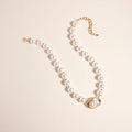 Golden Pearl Strand Necklace