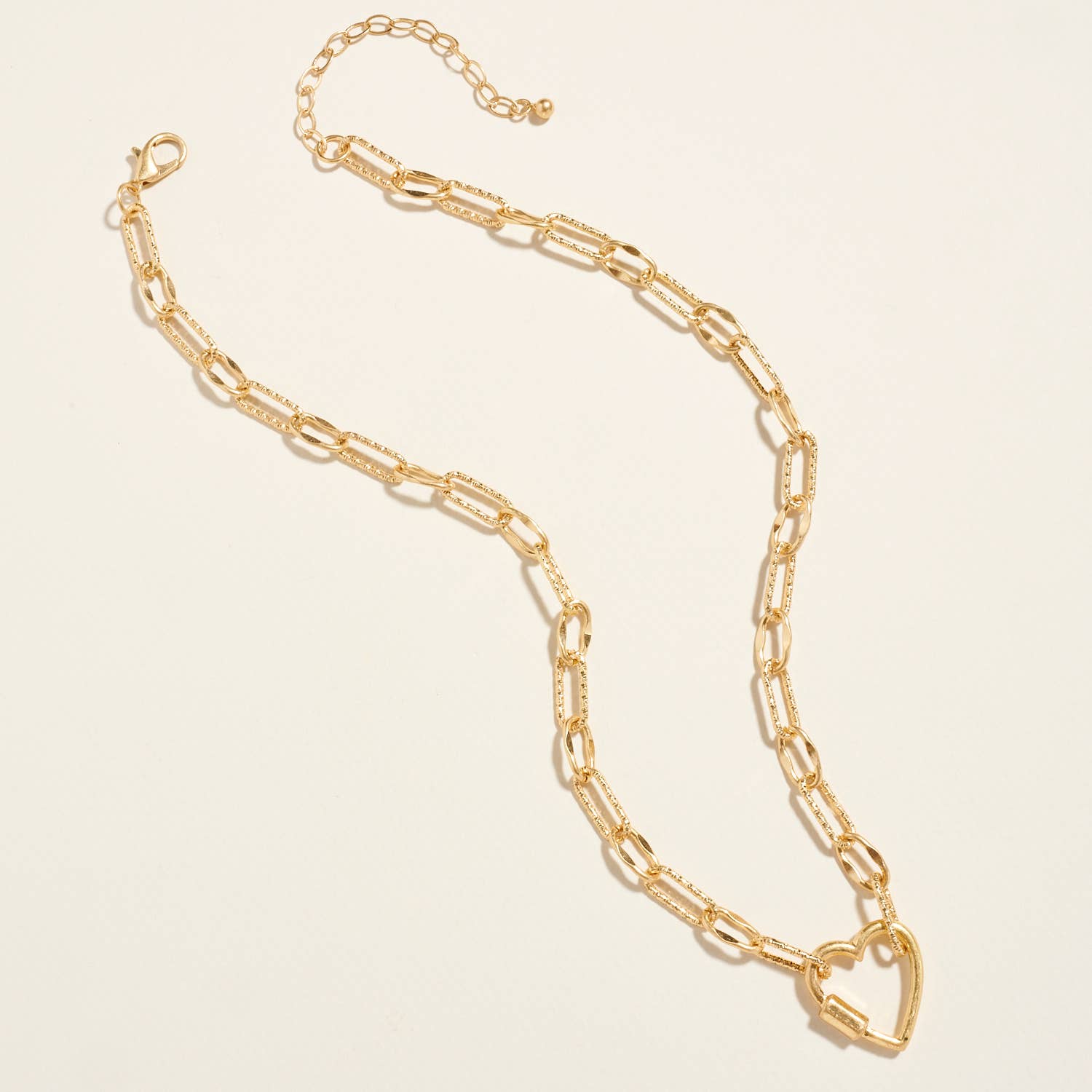 Timeless Heart Chain Necklace