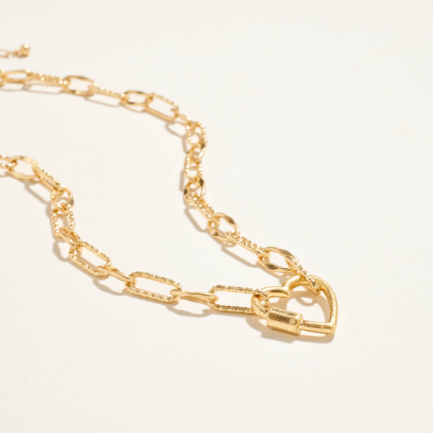 Timeless Heart Chain Necklace