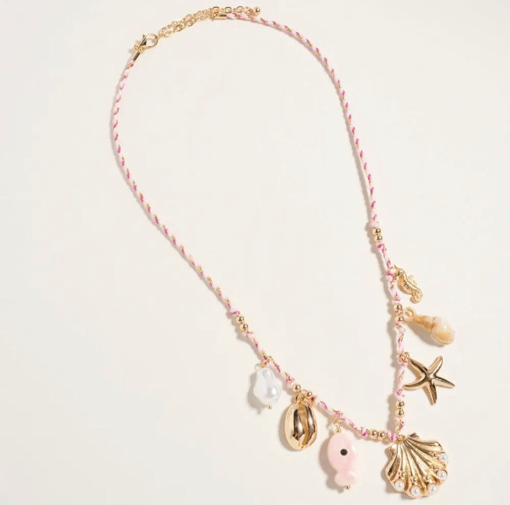 Pink Sands Charm Necklace