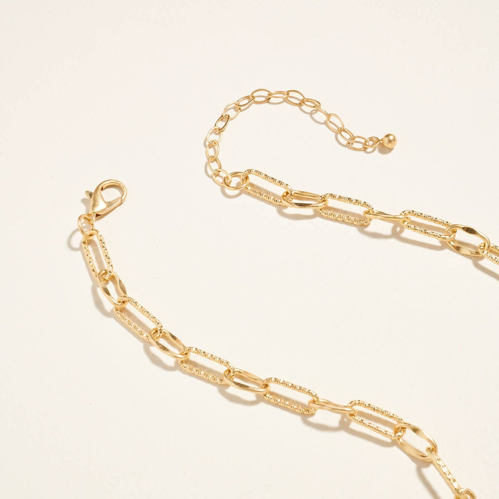 Timeless Heart Chain Necklace